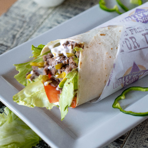 Grilled Beef Taco Wrap