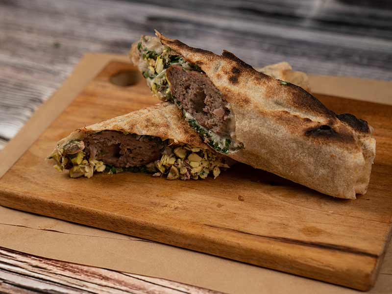 Pistachio Kofta Arabic Sandwich