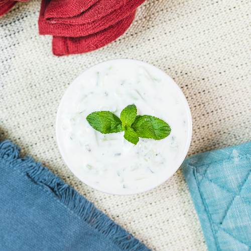 Yoghurt with Cucumber