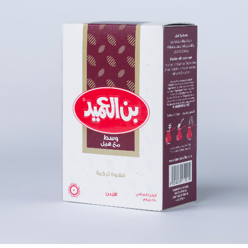 Alameed Coffee - Medium With Cardamom 250Gm