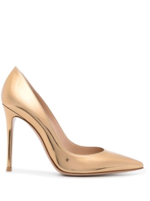 Gianvito Rossi Gianvito 105mm metallic pumps