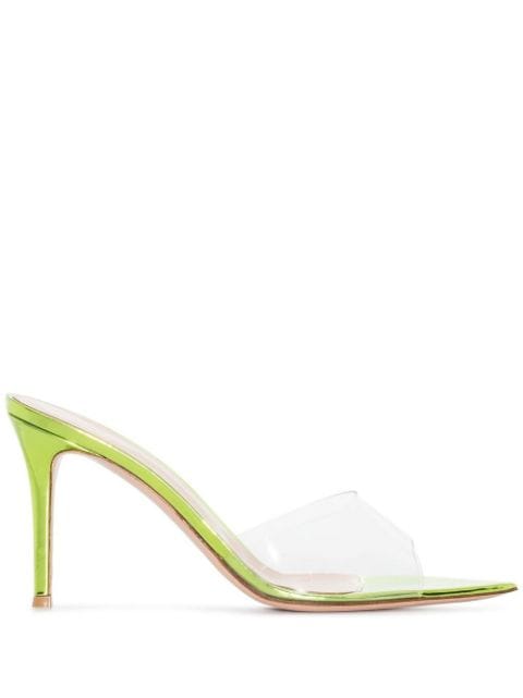 Gianvito Rossi Elle pointed-toe 85mm mules