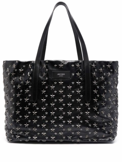 Jimmy Choo star-stud embellished tote bag