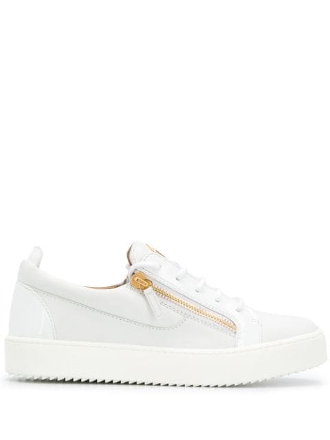 Giuseppe Zanotti zip detail low-top sneakers