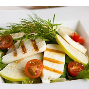 Grilled Hallumi Salad