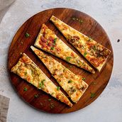 Caramelized Zucchini Flat Bread