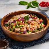 Lebanese Fattoush With Chicken