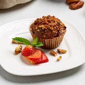 Maple Pecan Banana Muffin