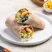 Shrimp Taco Wrap