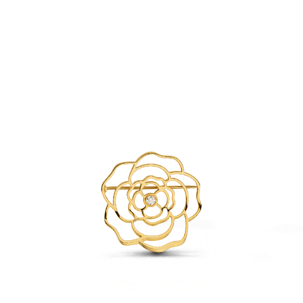 Pétales de Camélia brooch