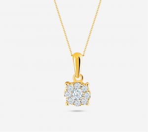 Look Alike Solitaire Pendant Chain