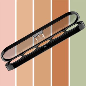 Makeup Atelier: 5 Cream Concealers Palette â€“ Clear Skin 10g