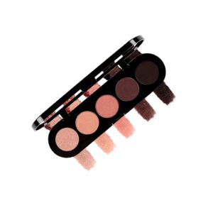 Makeup Atelier: 5 Eyeshadows Palette â€“ Black and White 12.5g