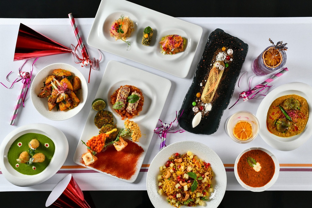 Delicious Food and Beverages at Qalamkarri - Banyan Tree Doha