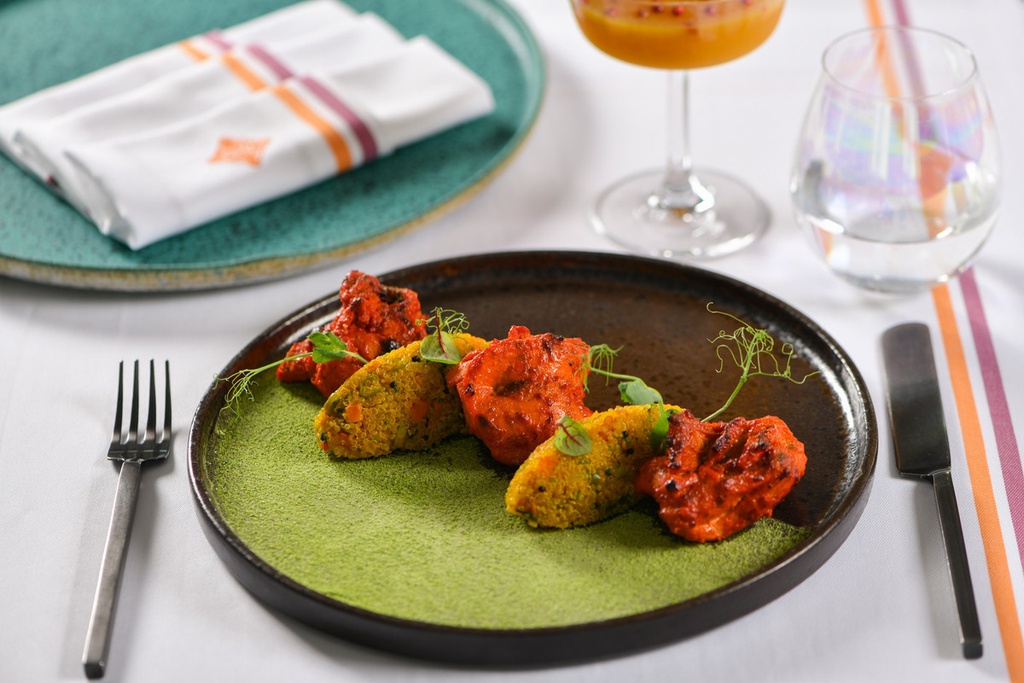 Delicious Food and Beverages at Qalamkarri - Banyan Tree Doha