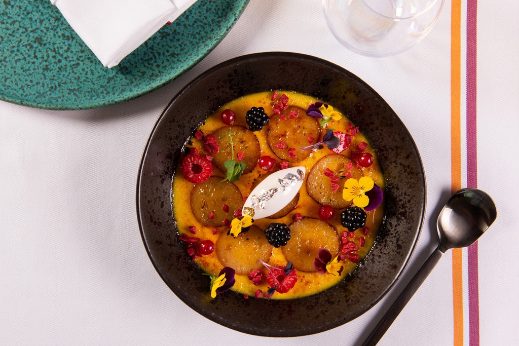 Delicious Food and Beverages at Qalamkarri - Banyan Tree Doha