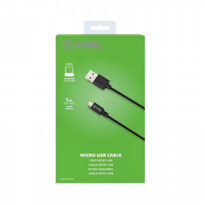 CELLY MICRO USB DATA CABLE 100CM