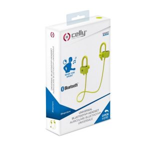 CELLY BLUETOOTH SPORT EARPHONES MODEL: BHSPORTPROYL
