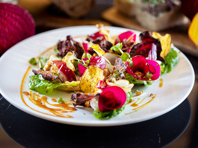 Beetroot And Goat Cheese Texture