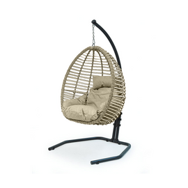 SINGLE SWING CHAIR-BEIGE