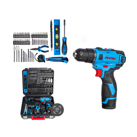 FIXTEC 12V LI-ION CORDLESS DRILL KIT  FCD1207K60