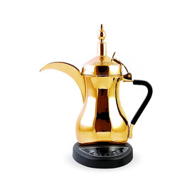ELECTRIC DALLAH COFFEE POT 1.0L - GOLD COLOR