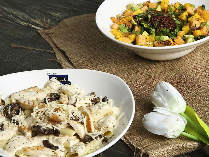 Chicken And Mushroom Pasta