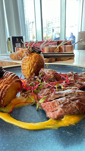 Delicious Food and Beverages at Bywater - Waldorf Astoria