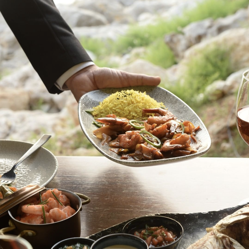 Delicious Food and Beverages at Al Sultan Brahim