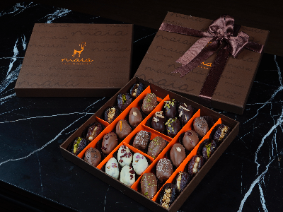 Maia Premium Date Brown Box