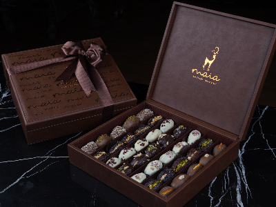 Maia Premium Date Leather Box