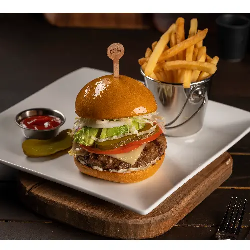 Avocado Swiss Burger