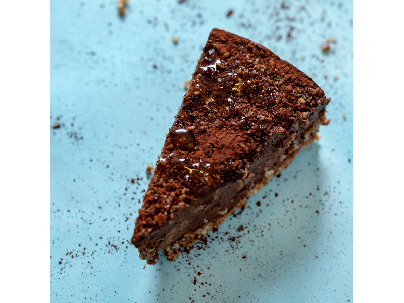 Chocodate Crumb Pie