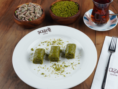 Pistachio Roll Baklava