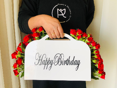 03 Acrylic White Bag