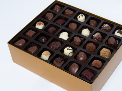 Gold Rigid Box 90 Pieces