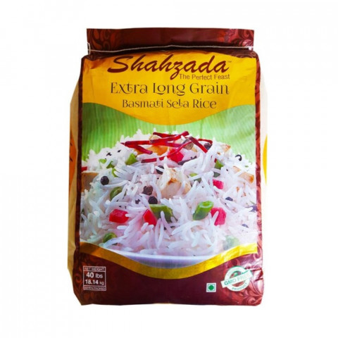 SHAHZADA-Extra Long Grain Basmati Sella Rice 5kg
