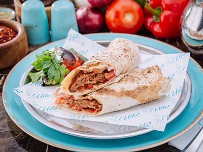 Spicy Kebab Wrap