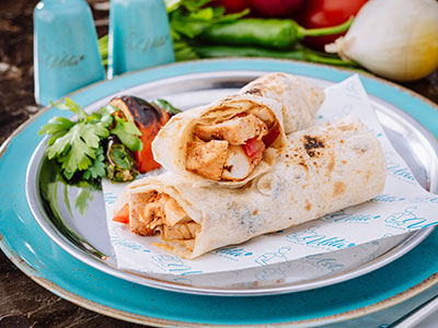 Chicken Shish Wrap
