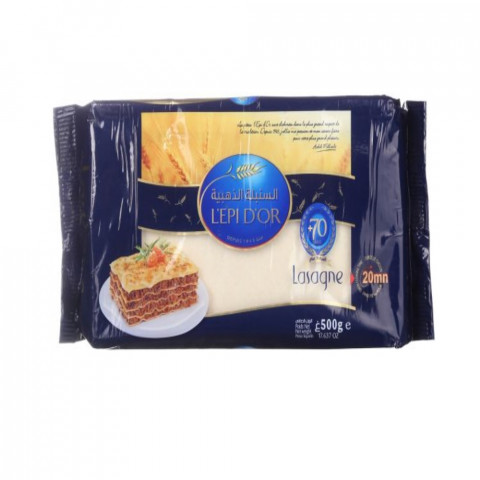 LEPIDOR - Lasagne Pasta 500g