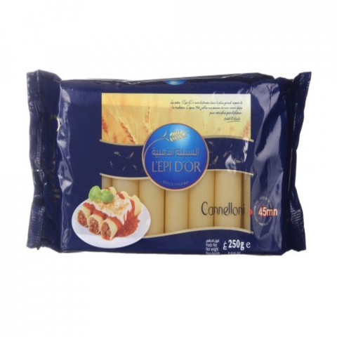 LEPIDOR - Canniloni Pasta 500g