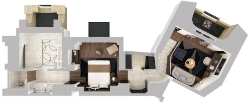 Suite Amour with Eiffel View with Terrace