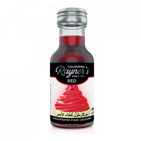 RAYNER'S- RED FOOD COLOUR 28ml