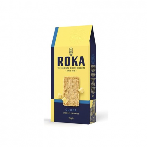 ROKA - Cheese Crispies (Gouda Cheese) 70g