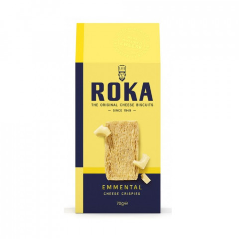 ROKA - Cheese Crispies (Gouda Cheese) 70g
