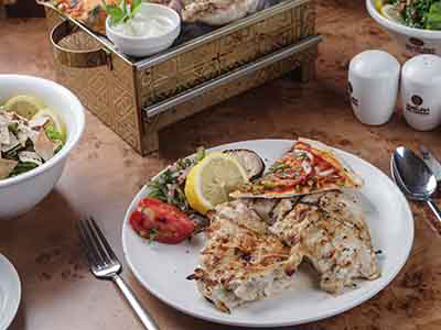 Half Grilled Chicken