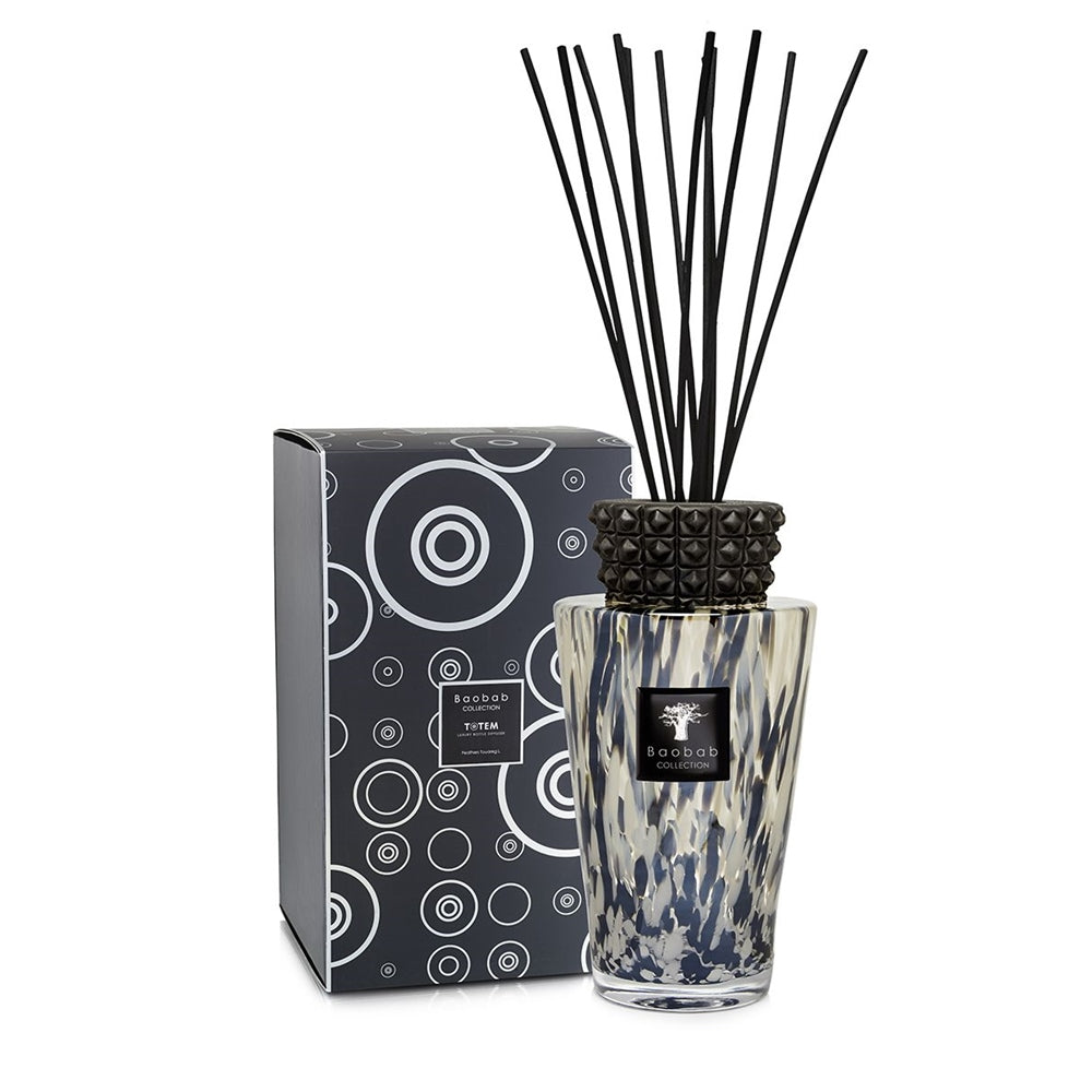 Baobab Black Pearls Totem Luxury Bottle Diffuser Large